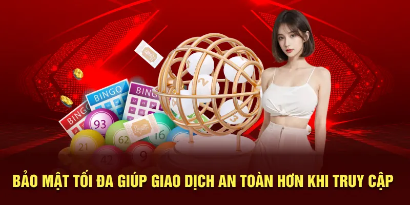 Bảo mật tối đa giúp giao dịch an toàn hơn tại xổ số 58WIN