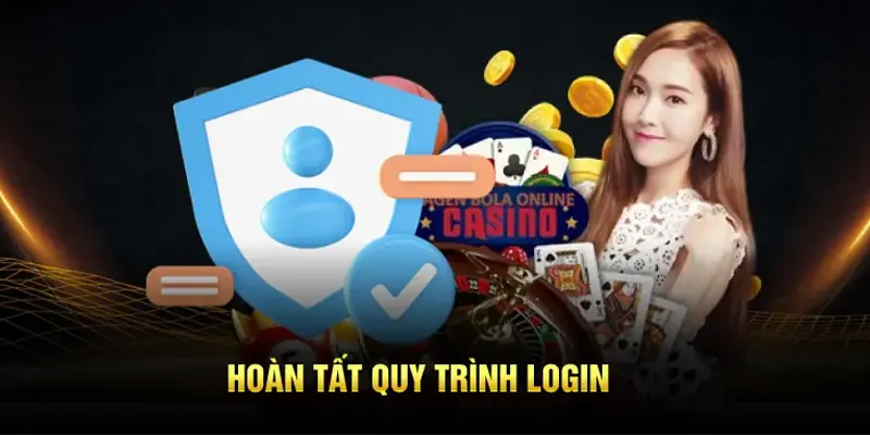 Hoàn tất quy trình đăng nhập 58WIN