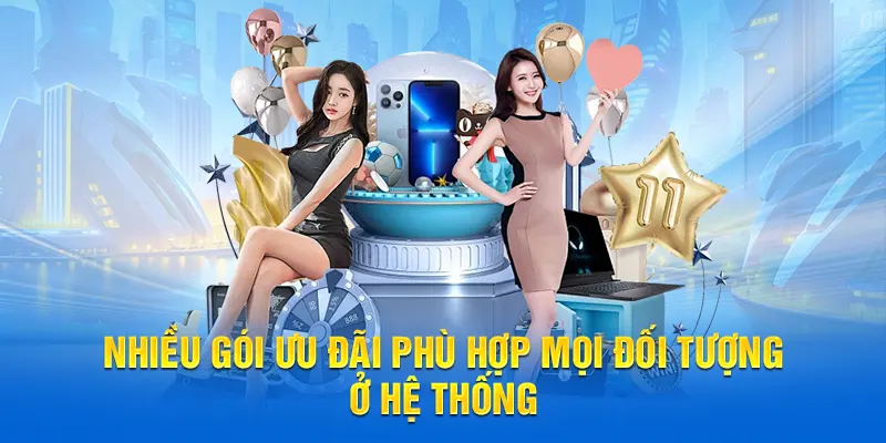 Nhiều gói khuyến mãi ưu đãi hấp dẫn tại 58WIN